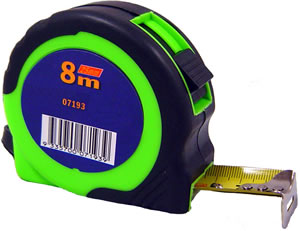 Tape 8m with 25mm Blade $7.00